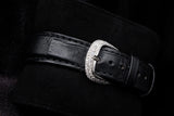FRANCK MULLER CONQUISTADOR KING FULL CUSTOM DIAMOND SILVER DIAL 8005 SC KING