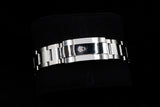 ROLEX DATEJUST II 41MM STAINLESS STEEL SILVER STICK DIAL SMOOTH BEZEL OYSTER BRACELET 116300