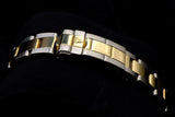 ROLEX YACHT-MASTER 35MM TWO-TONE OYSTERSTEEL & 18K YELLOW GOLD CHAMPAGNE DIAL OYSTER BRACELET 168623