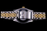 ROLEX LADY-DATEJUST 26MM 18K YELLOW GOLD & STEEL WHITE ROMAN DIAL JUBILEE 69173