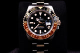 ROLEX GMT-MASTER II ROOT BEER 40MM OYSTERSTEEL & 18K EVEROSE GOLD BLACK DIAL BROWN & BLACK CERAMIC BEZEL OYSTER BRACELET 126711CHNR