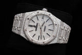 AUDEMARS PIGUET ROYAL OAK SELFWINDING 41MM STAINLESS STEEL FULL CUSTOM DIAMOND 15400ST