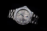 ULYSSE NARDIN MAXI MARINE DIVER 42.7MM STAINLESS STEEL SILVER DIAL POWER RESERVE AUTOMATIC 263-33