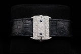 CARTIER SANTOS 100 XL ICED OUT 15.76 CTW CUSTOM DIAMOND WATCH W20073X8