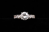 14K YELLOW GOLD 3.54 CTW LADIES DIAMOND RING