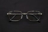 CARTIER OPEN C WIRES CT0519S-001 FULL RIM PHOTOCHROMIC LENSES SUNGLASSES 54MM SILVER-TONE