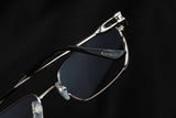 CARTIER OPEN C WIRES CT0519S-001 FULL RIM PHOTOCHROMIC LENSES SUNGLASSES 54MM SILVER-TONE