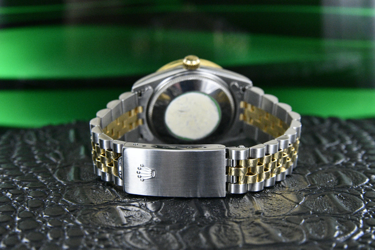 Rolex Datejust 31mm 18K & Steel ref.68273 1.00 TW Diamond bezel