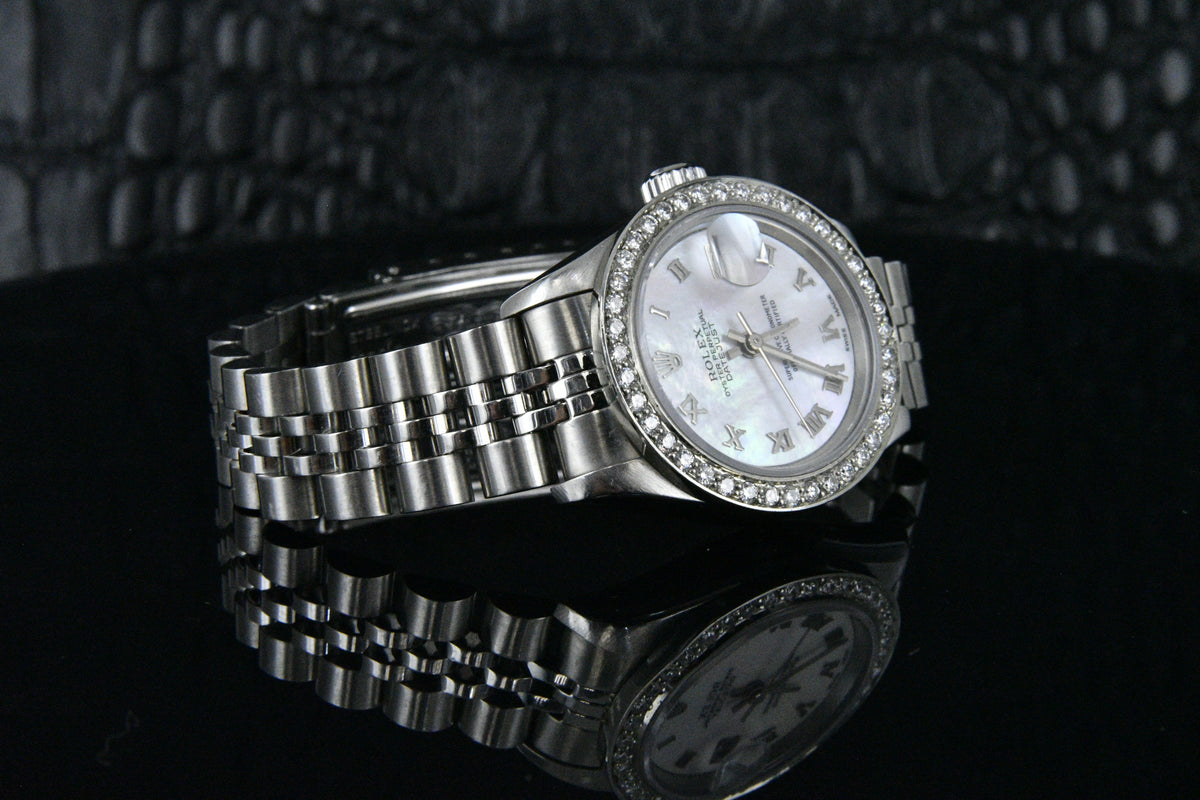 Rolex Datejust 26mm Stainless Steel 1.00 tow Ref 69174 – Zeidman's