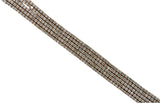 14K Rose Gold 5 Strand Diamond Tennis Bracelet 11.25 TCW