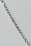 14K White Gold Men's Diamond Bracelet 11.50 TCW