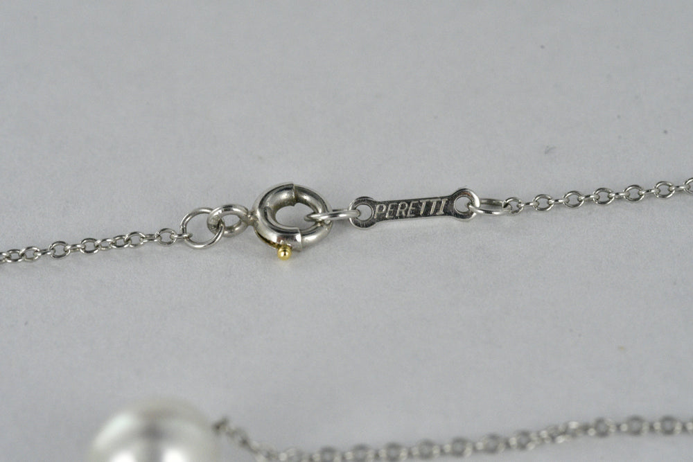 Tiffany & Co Platinum and Akoya Pearl By The Yard Necklace