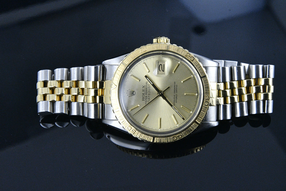 Rolex Datejust 36mm Turn-O-Graph 18K Gold & Steel 16253