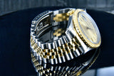 Rolex Datejust 36mm Turn-O-Graph 18K Gold & Steel 16253