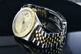 Rolex Datejust 36mm Turn-O-Graph 18K Gold & Steel 16253