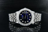 Rolex Datejust 31mm Stainless Steel Jubilee 78274 Custom 3 Carat Diamond Bezel