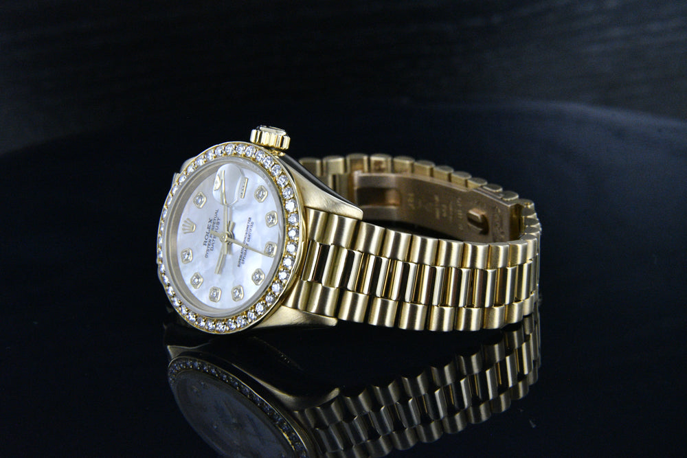 Rolex Lady Datejust 18K Gold President 26mm All Factory 69178