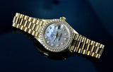 Rolex Lady Datejust 18K Gold President 26mm All Factory 69178